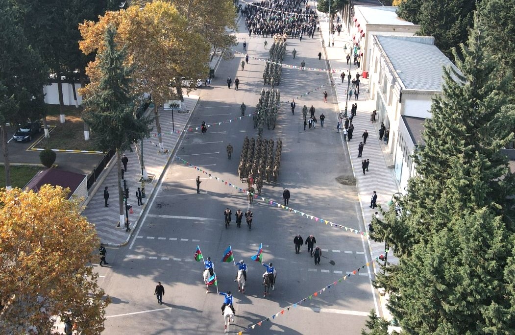 "Zəfər Günü" Ağstafada silsilə tədbirlərlə qeyd olundu - FOTOLAR